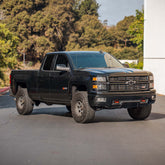 2.5 Smooth Body Shocks | DCA Piggyback  Reservoir for Chevrolet Silverado