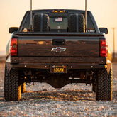 Plate Rear Bumper for Chevrolet Silverado