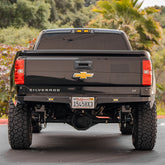 Plate Rear Bumper for Chevrolet Silverado