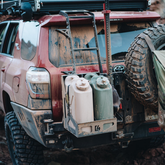 Dual Jerry Can Carrier | Overland Ready Gear for Toyota 4Runner