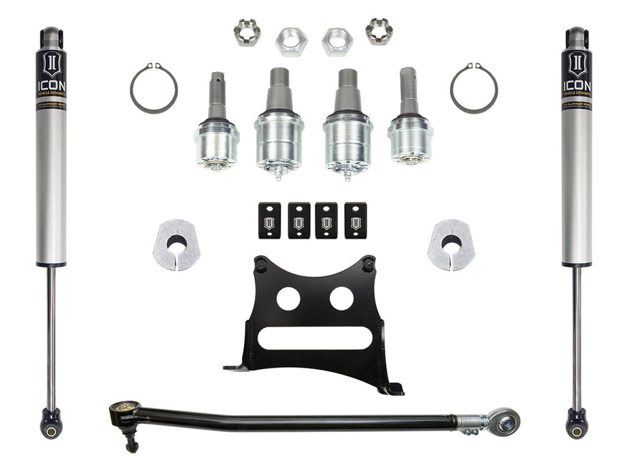 ICON 2017-2022 Ford F-250/F-350 Super Duty 4WD, Ultimate Front End Kit, Stage 4 for Ford Super Duty