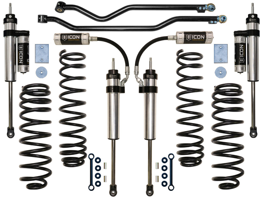 ICON 2007-18 Jeep JK Wrangler, 3" Lift, Stage 4 Suspension System for Jeep Wrangler JK