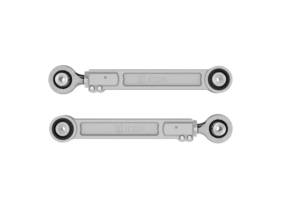 ICON 2022-2026 Toyota Tundra/2023-2025 Toyota Sequoia/2024-2025 Toyota Tacoma/2024-2025 Toyota Land Cruiser 250 Series/2024-2026 Lexus GX550/2025-2026 Toyota 4Runner, Rear, Billet Upper Link Kit for Toyota Tacoma