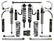 ICON 2010-2024 Toyota 4Runner, 0-3.5" Lift Stage 9 Suspension System, Billet UCA for Toyota 4Runner