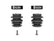 ICON 2022-2026 Toyota Tundra/2023-2025 Toyota Sequoia, Front, Foam Bump Stop Kit for Toyota Tundra