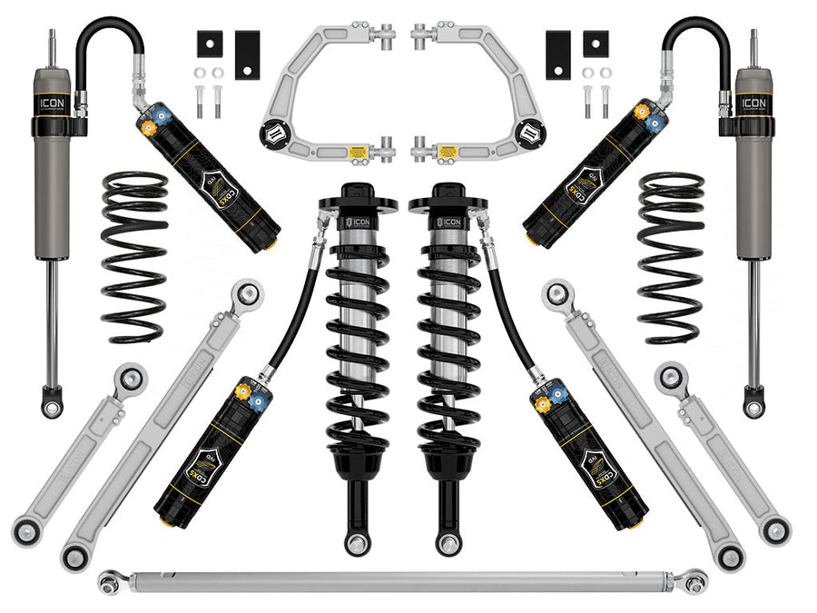 ICON 2023-2025 Toyota Sequoia, 3-4.5" Lift, Stage 10 Suspension System, Billet, CDXS, TRD for Toyota Sequoia