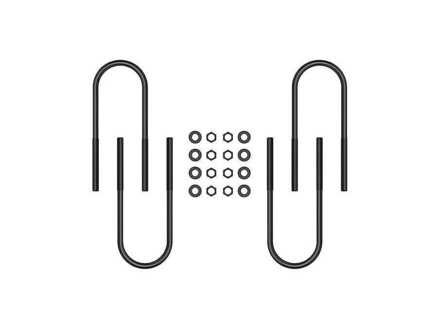 ICON 1999-10 Ford F250/F350 SD, Rear 12” U-Bolt Kit for Ford Super Duty