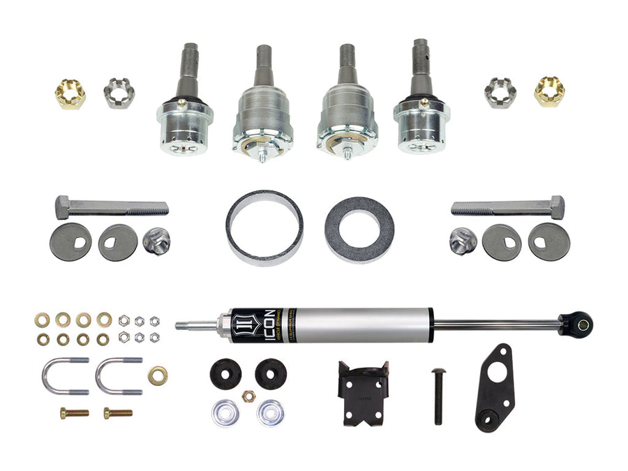 ICON 2007-2018 Jeep Wrangler JK, Ultimate Front End Kit, Stage 2 for Jeep Wrangler JK