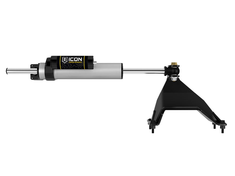 ICON 2005-2024 Ford F-450/F-550 Super Duty, 2.5 Piggyback Centerline Steering Stabilizer Kit for Ford Super Duty