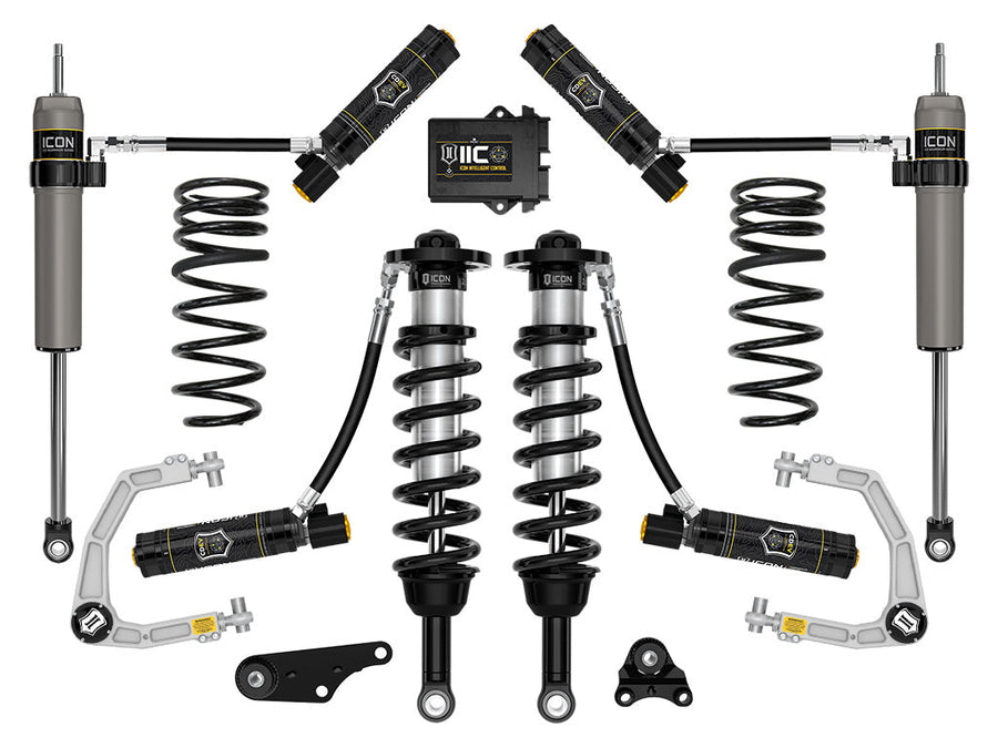 ICON 2024-2025 Toyota Tacoma 1.25-3" Lift, Stage 6 Suspension System, Billet, Triple Rate Rear Springs for Toyota Tacoma