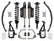 ICON 2021-2025 Ford F-150 4WD, 3.5-4.5" Lift, Stage 2 Suspension System, Billet, w/ Leaf Packs for Ford F-150