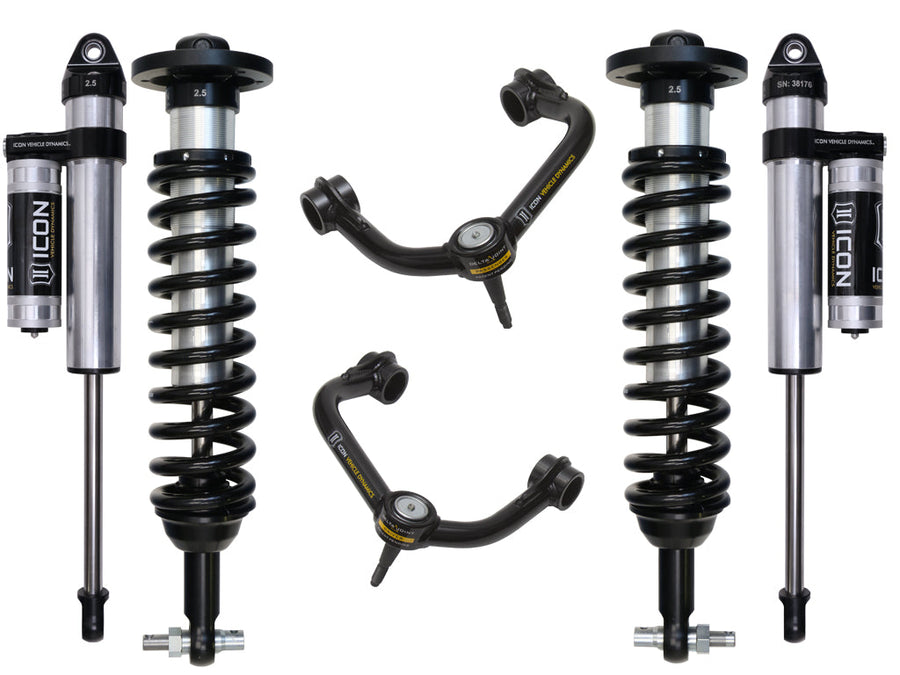 ICON 2015-20 Ford F150 4WD, 0-2.63" Lift, Stage 3 Suspension System, Tubular UCA for Ford F-150