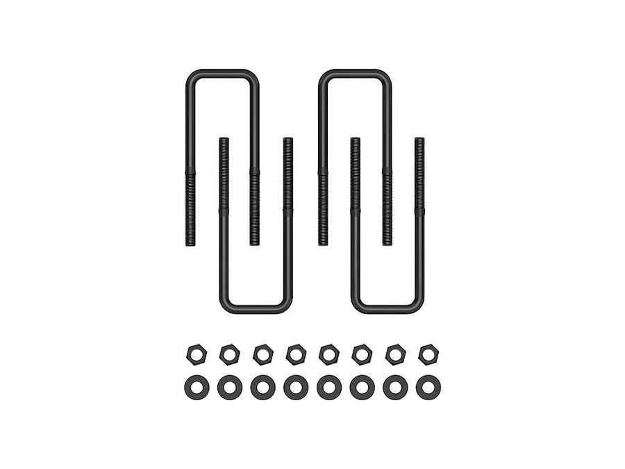ICON 1996-2023 Toyota Tacoma/2000-2021 Toyota Tundra/2019-2026 GM 1500 Pickup, 8.0” U-Bolt Kit for Toyota Tacoma
