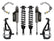 ICON 2021-2025 Ford F-150 4WD, 3.5-4.5" Lift, Stage 2 Suspension System, Billet for Ford F-150