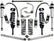 ICON 2010-Up Lexus GX460, 0-3.5" Lift, Stage 5 Suspension System, Billet UCA for Lexus GX460