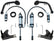 ICON 03-09 4Runner/07-09 FJ Cruiser/05-15 Tacoma Stage 3 S2 Secondary Shock Kit for Toyota Tacoma