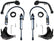 ICON 2016-2023 Toyota Tacoma, Stage 2 S2 Secondary Shock Upgrade System for Toyota Tacoma