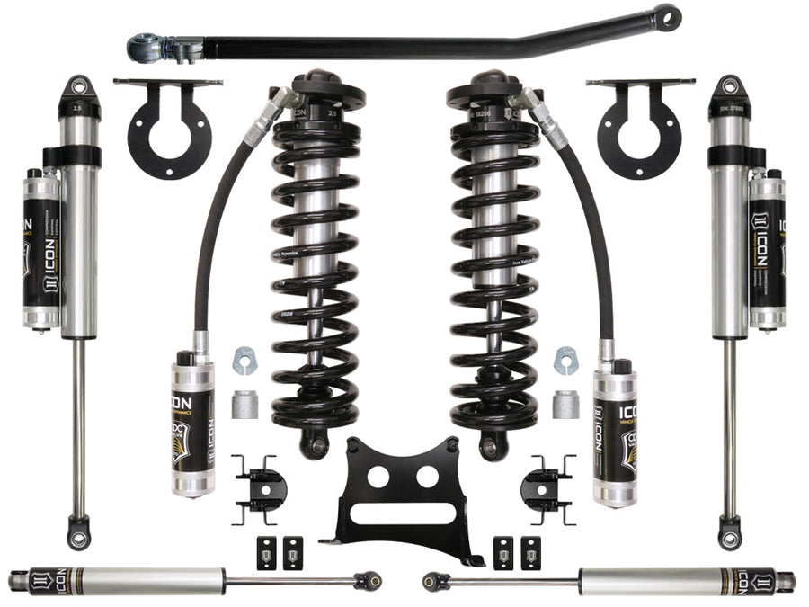ICON 2005-2016 Ford F250/F350, 2.5-3" Lift, Stage 4 Coilover Conversion System for Ford Super Duty