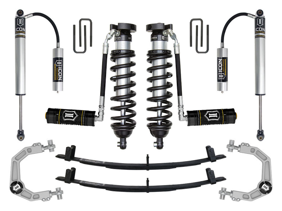 ICON 1995.5-2004 Toyota Tacoma, 0-3" Lift, Stage 4 Suspension System, Billet UCA for Toyota Tacoma