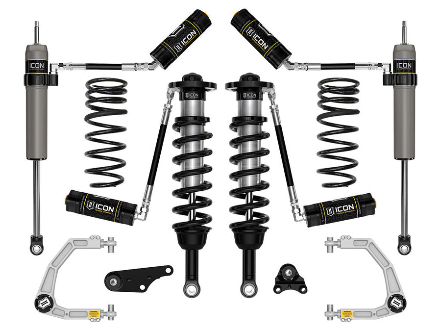 ICON 2024-2025 Toyota Tacoma 1.25-3" Lift, Stage 4 Suspension System, Billet, Triple Rate Rear Springs for Toyota Tacoma
