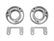 ICON Alloys 2007-2018 GM 1500, 2.25" Lift, Front, Billet Coilover Spacer Kit for Chevrolet Silverado