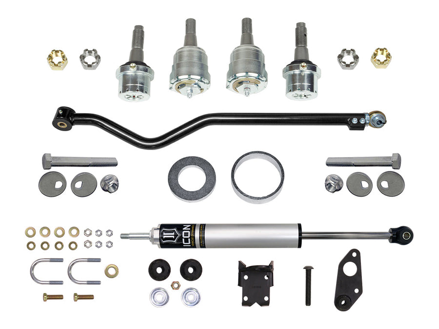 ICON 2007-2018 Jeep Wrangler JK, Ultimate Front End Kit, Stage 4 for Jeep Wrangler JK