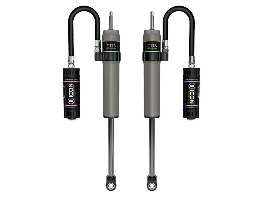ICON 1996-2002 Toyota 4Runner, 0-2" Lift, Rear, V.S. 2.5 Aluminum Series Shock Absorbers, Remote Reservoir, Pair for Toyota 4Runner