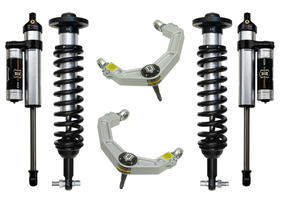 ICON 2014 Ford F150 4WD, 0-2.63" Lift, Stage 3 Suspension System, Billet UCA for Ford F-150