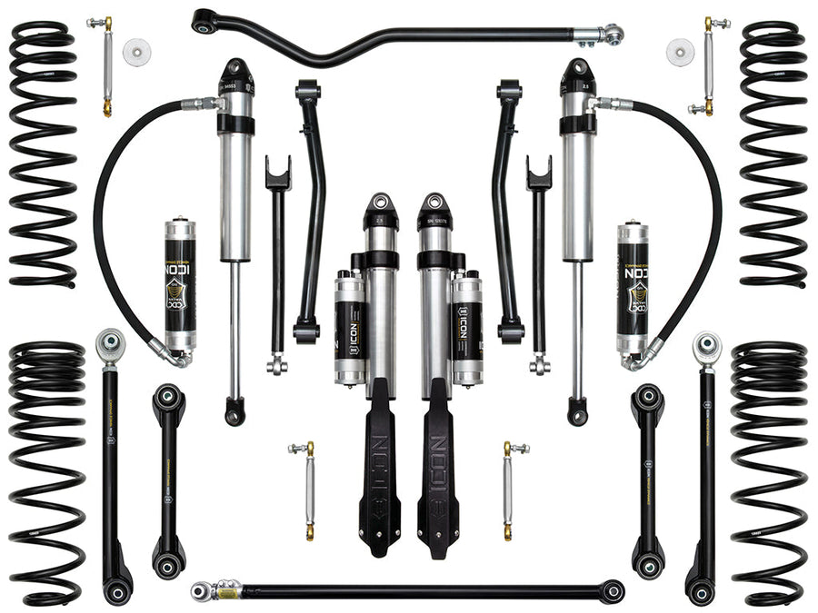 ICON 2020-Up Jeep Gladiator, 2.5" Lift, Stage 8 Suspension System, Tubular UCA for Jeep Gladiator