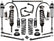 ICON 2003-09 Lexus GX470, 0-3.5" Lift, Stage 7 Suspension System, Tubular UCA for Lexus GX470