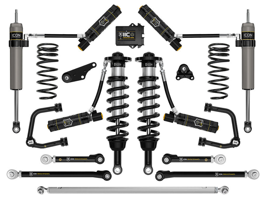 ICON 2024-2025 Toyota Tacoma 1.25-3" Lift, Stage 13 Suspension System, Tubular for Toyota Tacoma