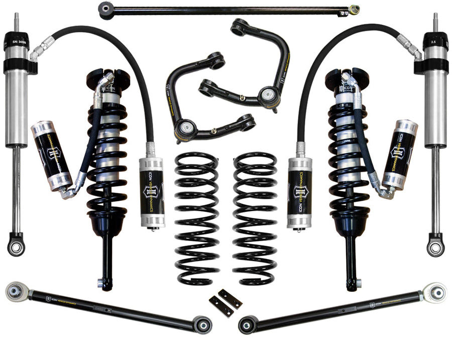 ICON 2010-Up Lexus GX460, 0-3.5" Lift, Stage 5 Suspension System, Tubular UCA for Lexus GX460