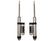 ICON 2014-Up Ram 2500, Rear, 2.5 VS Air Ride Piggyback Reservoir Shocks, Pair for Ram 2500