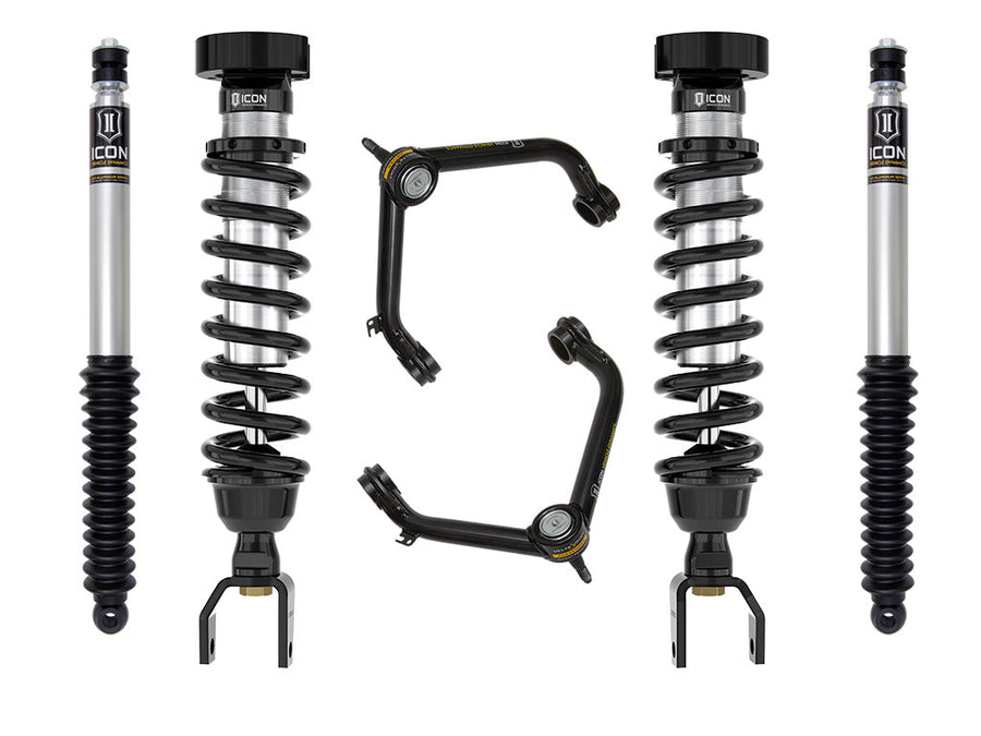 ICON 2019-2023 Ram 1500, 2-3" Lift, Stage 1 Suspension System, Tubular UCA for Ram 1500