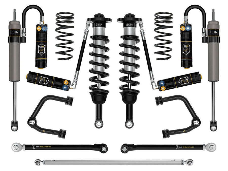 ICON 2025-2026 Toyota 4Runner 2WD, 1.25-3" Lift, Stage 9 Suspension System, Tubular for Toyota 4Runner