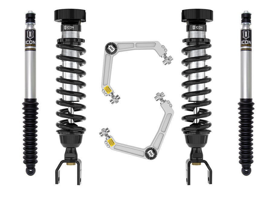 ICON 2019-2023 Ram 1500, 2-3" Lift, Stage 1 Suspension System, Billet UCA for Ram 1500