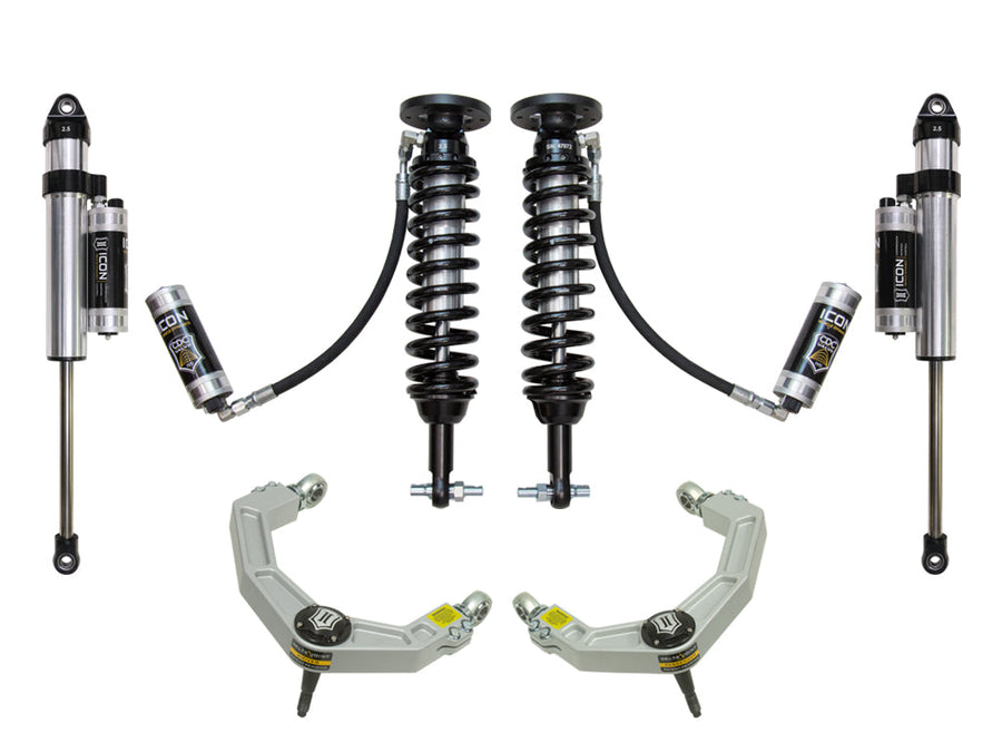 ICON 2014 Ford F-150 2WD, 1.75-2.63" Lift, Stage 5 Suspension System, Billet for Ford F-150