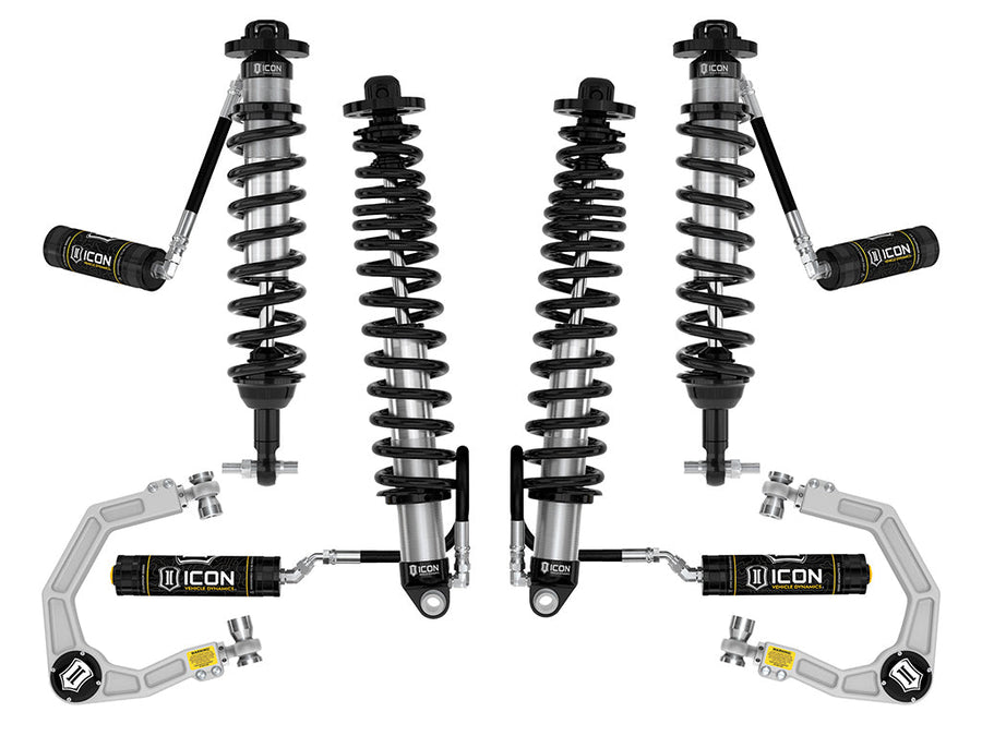 ICON 2021-2026 Ford Bronco, Sasquatch, 2-3" Lift, Stage 4 Suspension System, Billet, Heavy Rate Rear Springs for Ford Bronco