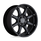 Black Rhino Glamis Matte Black Wheel