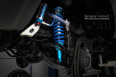 King Shocks 3.0 Performance Coilovers w/ Adjustable Remote Reservoir Front Pair for 2005-2023 Toyota Tacoma 4WD w/UCA for Toyota Tacoma