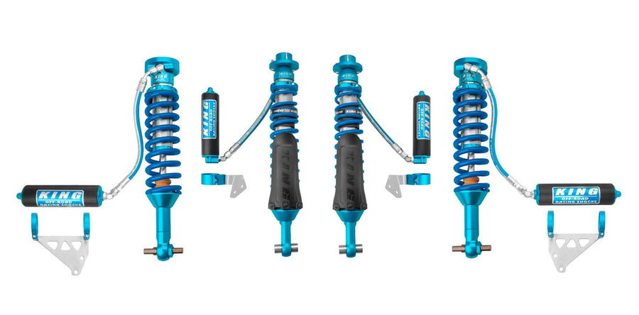 King Shocks 2.5 Performance w/ Remote Reservoir Shocks Set for 2021-2024 Ford Bronco for Ford Bronco