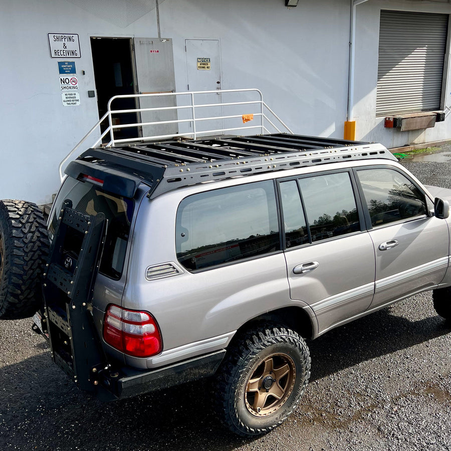 LC100 Aluminum roof rack for Toyota Land Cruiser