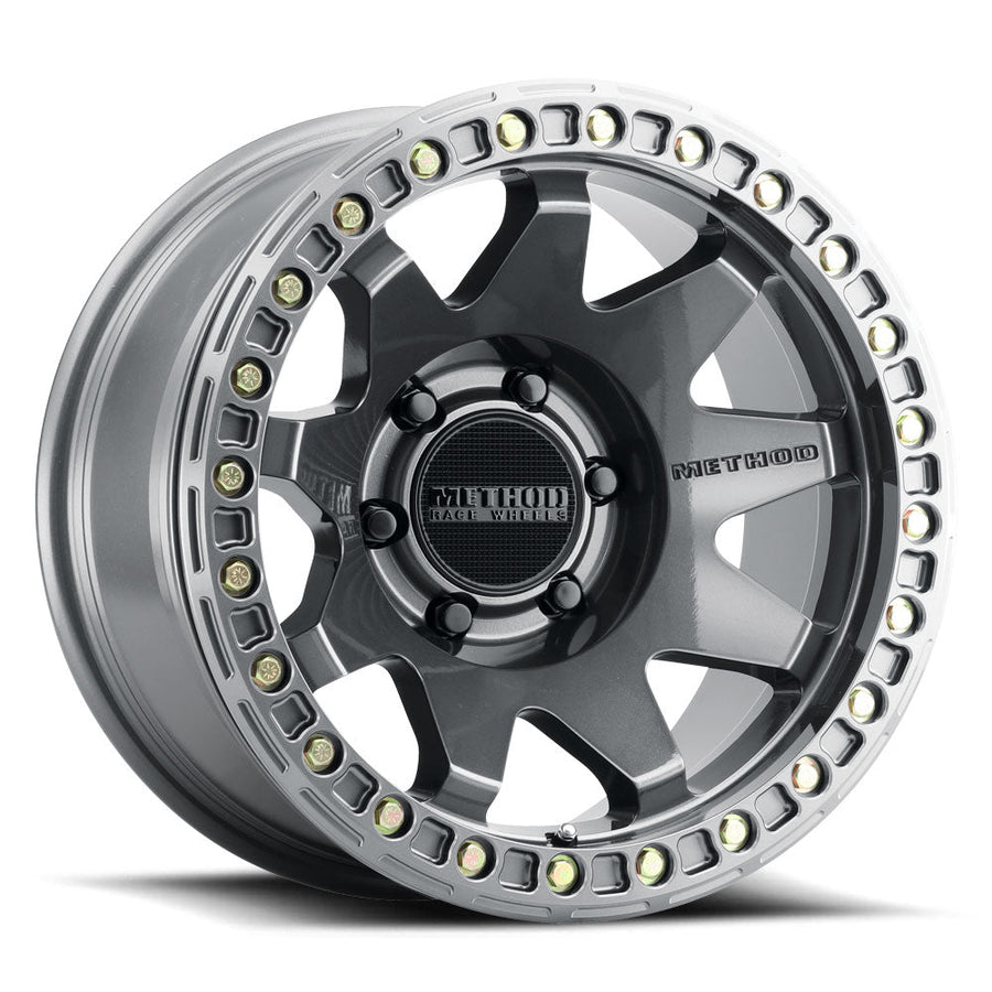 Method 108 Beadlock Gloss Titanium Wheel