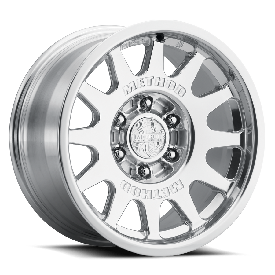 Method 203 Forged Bead Grip Machined - Polished Wheel