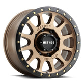 Method 305-HD NV Method Bronze - Matte Black Lip Wheel