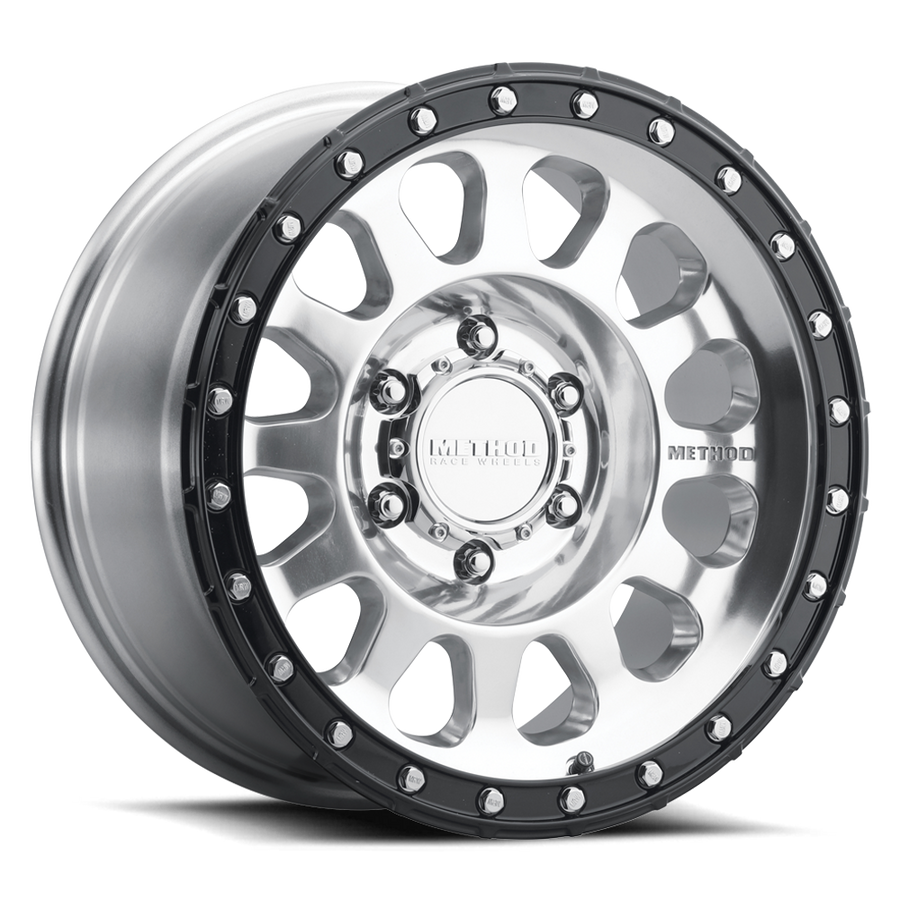 Method 315 Polished - Gloss Black Lip Wheel