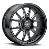Method 802 Double Black Milled Wheel