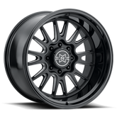 Method 802 Double Black Milled Wheel