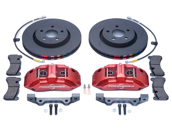 Powerbrake Front Brake Kit for Toyota and Ford Portals