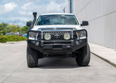 DOBINSONS BULL BAR BLACK DELUXE FOR TOYOTA TUNDRA 2ND GEN 2014-2021 WITHOUT FOG LIGHTS – BU59-5558 for Toyota Tundra